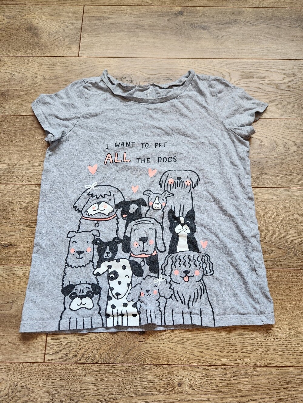 Size 14 Carter's Girls dog Tee Shirt